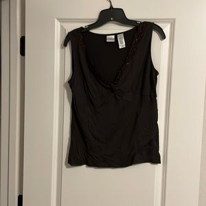 Beaded tank top